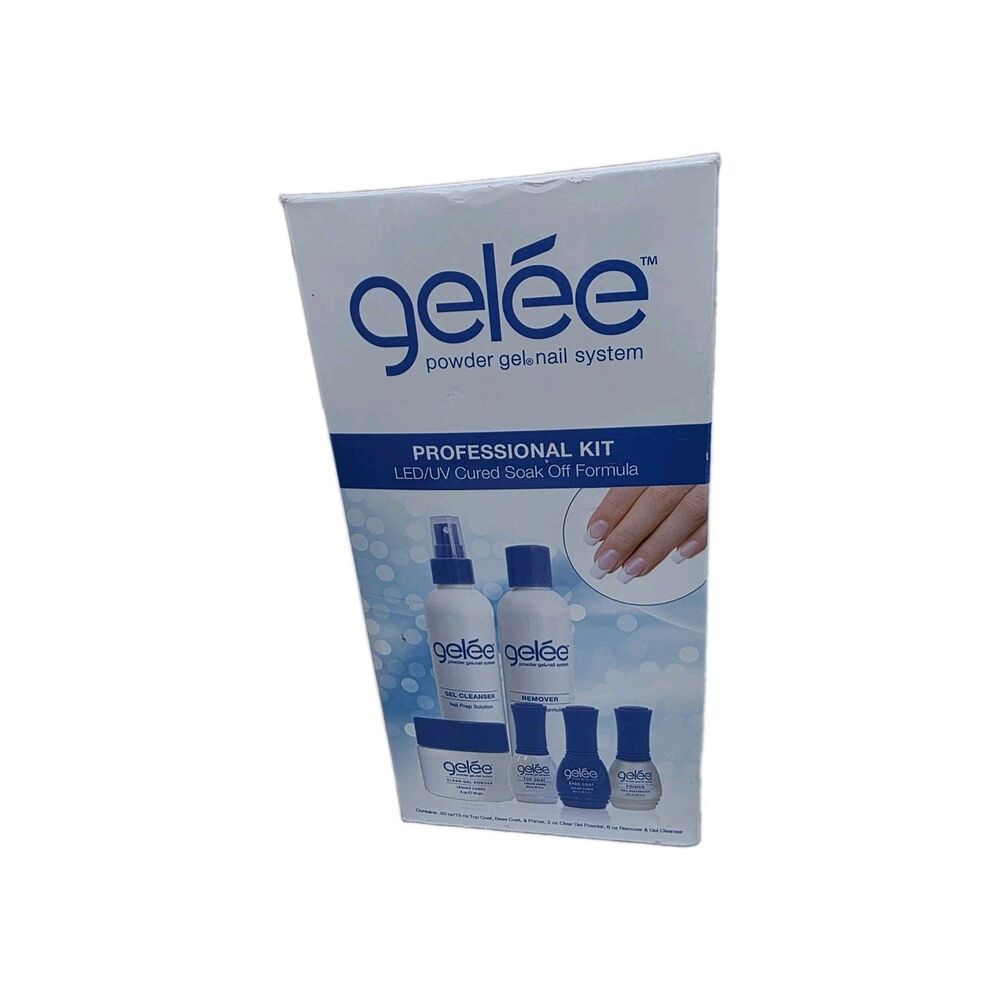 LeChat Gelée Powder Gel Nail System Professional Kit LED/UV Soak Off New Box